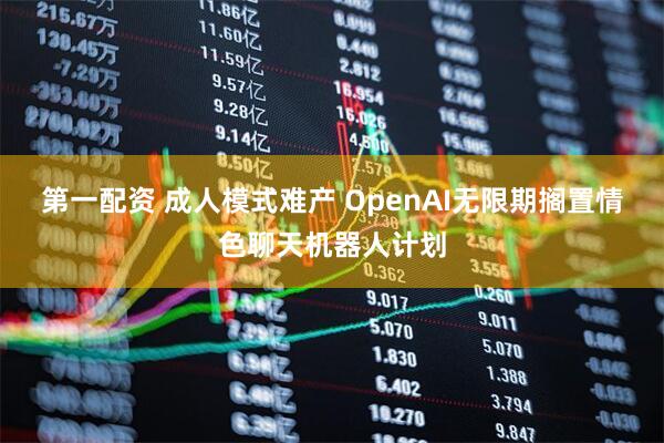 第一配资 成人模式难产 OpenAI无限期搁置情色聊天机器人计划